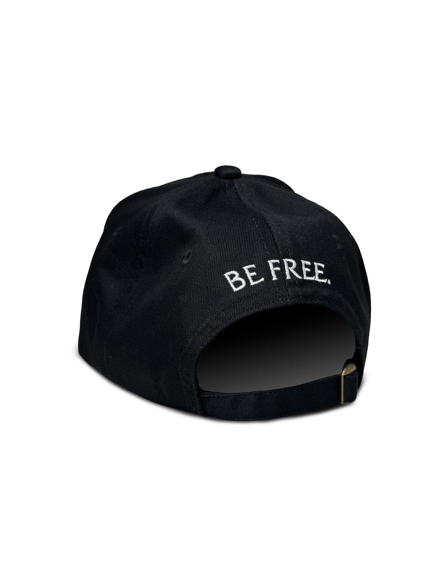 BE FREE Butterfly Dad Hat | Black