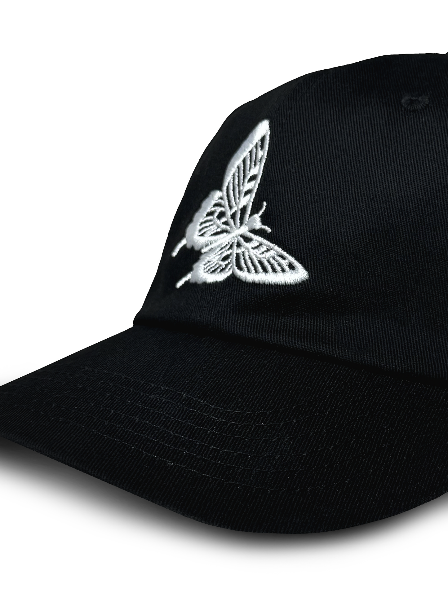 BE FREE Butterfly Dad Hat | Black