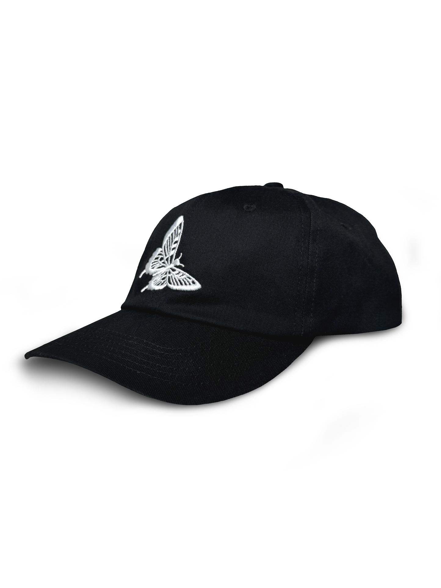 BE FREE Butterfly Dad Hat | Black